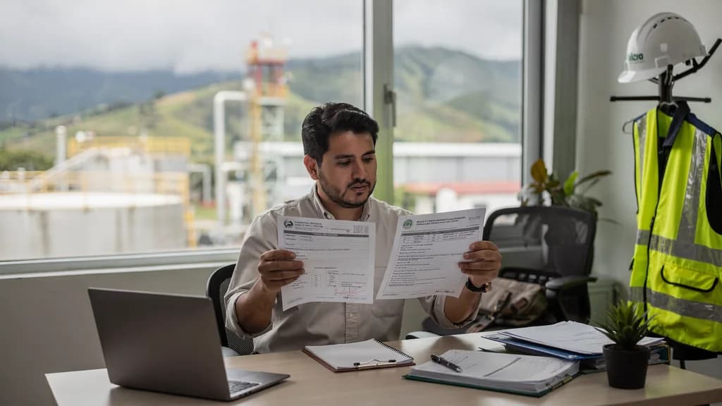 Comparación entre registro ambiental y licencia ambiental en Ecuador