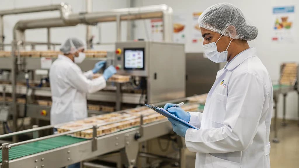 Concepto del sistema HACCP de inocuidad alimentaria