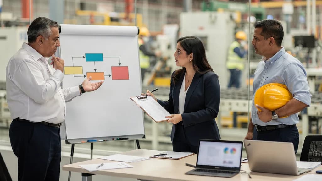 Concepto de sistema de gestión de calidad en una empresa