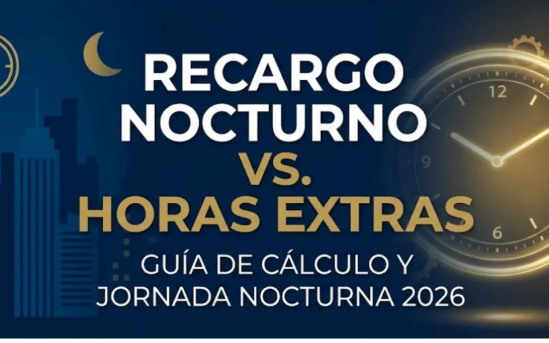 Recargo Nocturno vs. Horas Extras Ecuador 2026: Guía de Cálculo y Diferencias